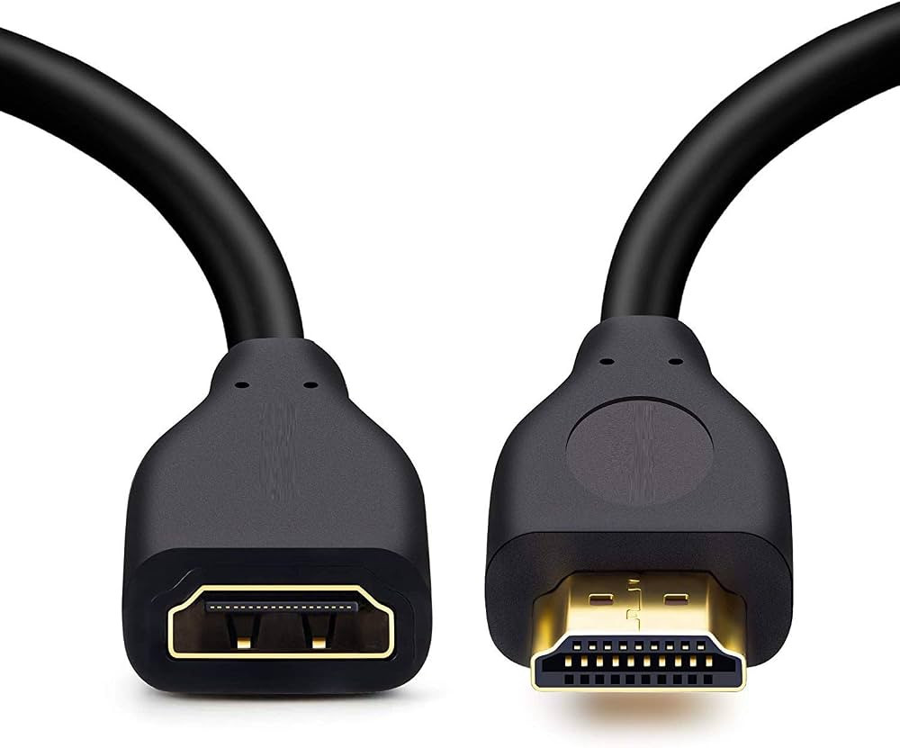 [1287] Buerotika HDMI 4K Extension Cable 1.5M M/F High Transfer Speed | 52170