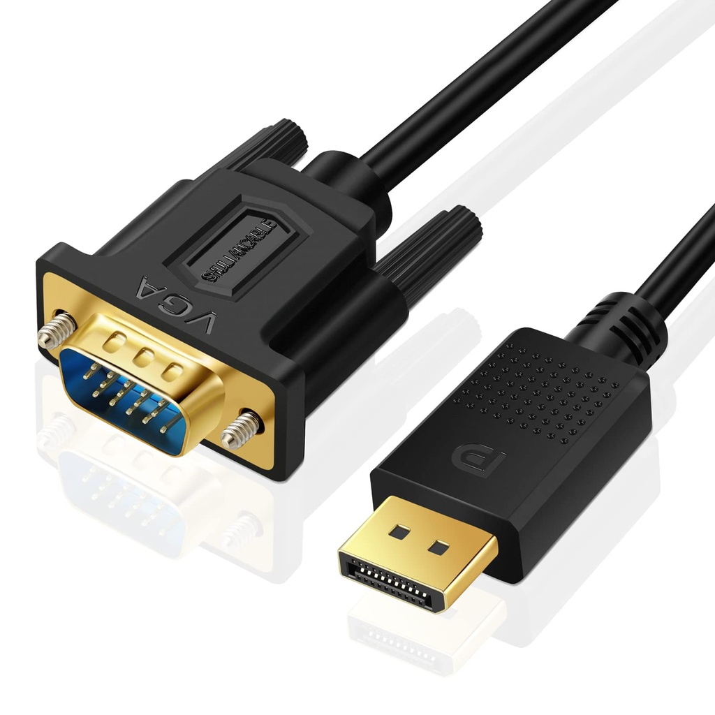 [1292] Buerotika Display to VGA Cable 1.8m High Transfer Speed | 52184