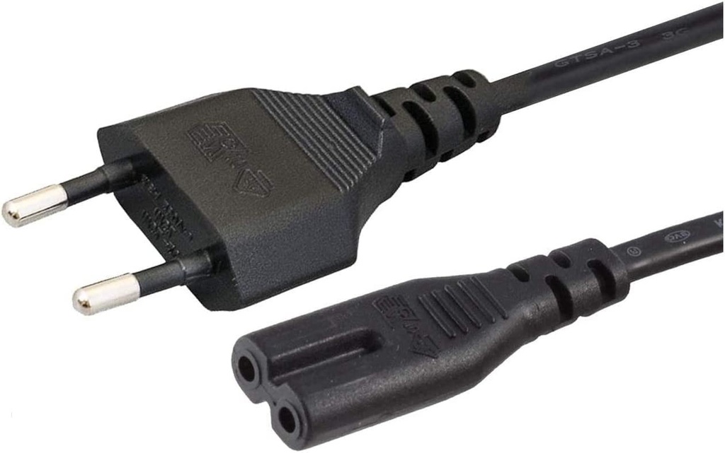 [4208] Buerotika Laptop Power Cable 2Pin Full Copper-High Quality 1.5M | 52101