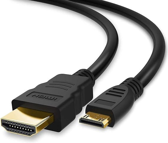 [4219] Buerotika Mini HDMI to HDMI Cable 1.5M – 2K High Transfer Speed (1.5m) | 52112