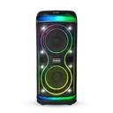 KB Elements ELITE Karaoke Speaker with 2-Wheel Trolley, Dual 10" Subwoofers & Wireless Microphones – EA107KB
