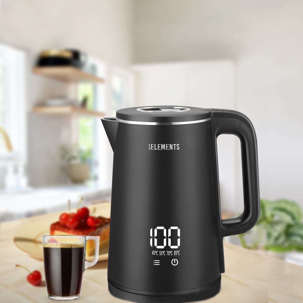 [4150] KB Elements Electric Digital Kettle – ELK224KB