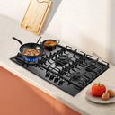 KB Elements Built-in Gas Cooktop ( 4 Gas Burners + 1 Ceramic Glass ) – ELK131GH5