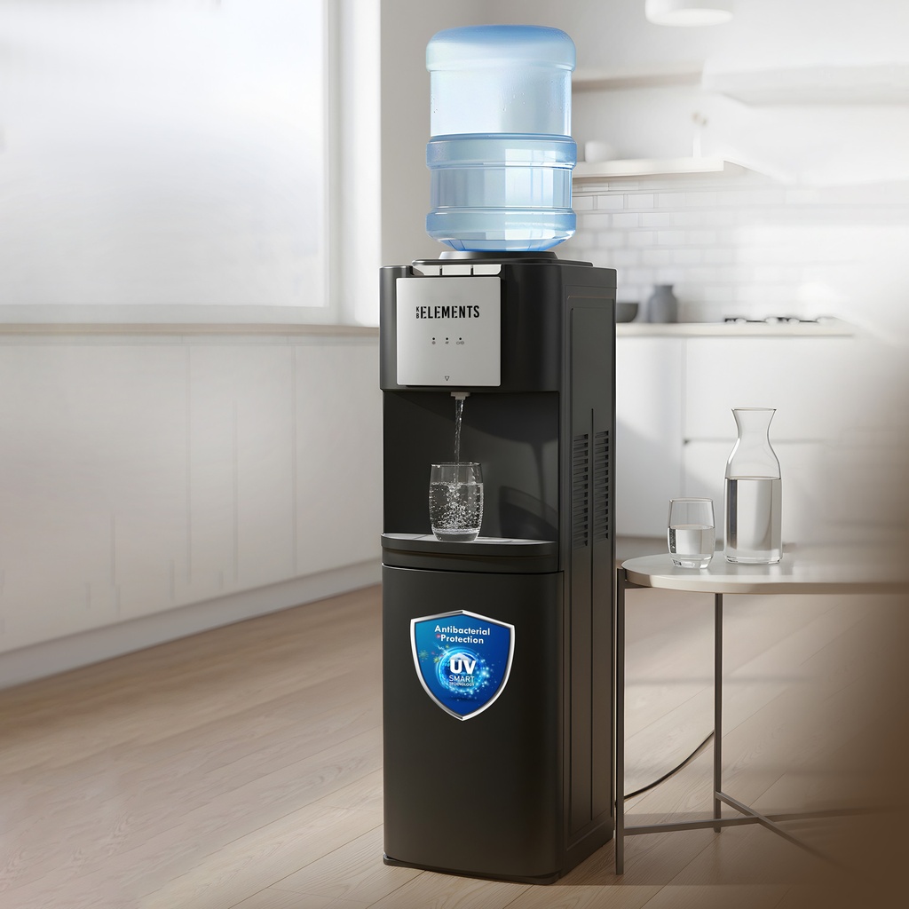 [5097] KB Elements Top-Load Water Dispenser – Hot, Cold & Room Temperature – ELW101D-B