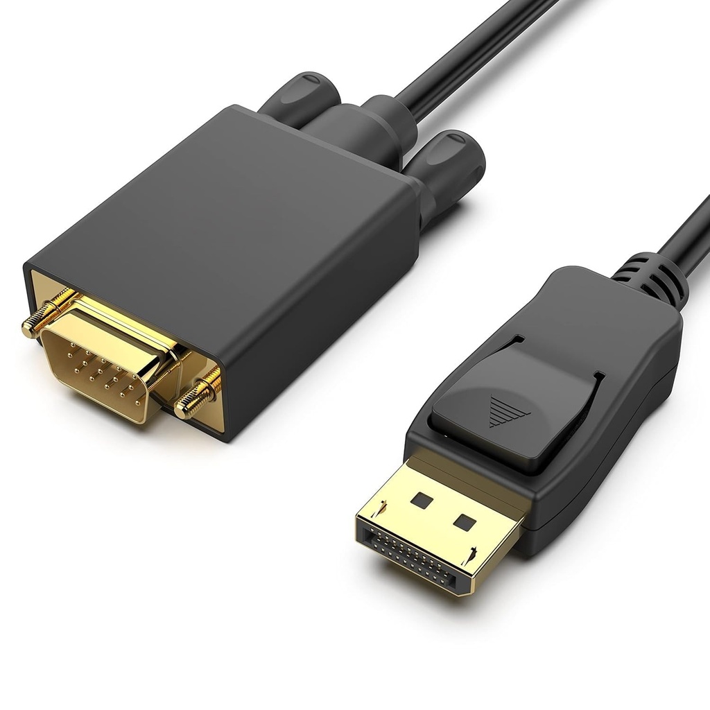 Buerotika DisplayPort to VGA Cable 1.5M – High Transfer Speed | 52168